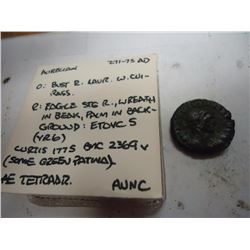 271-275 A.D. AURELIAN ANCIENT COIN AU