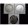 Image 2 : 1922-D & S PEACE SILVER DOLLARS & 5-MERCURY DIMES