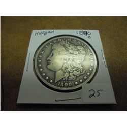 1890-O MORGAN SILVER DOLLAR