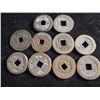 Image 1 : 10 ASSORTED CHINESE CASH  COINS