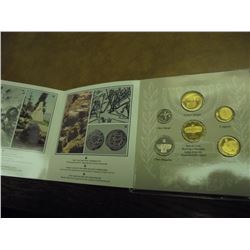 1993 ISRAEL "JEWISH HEROISM" UNC COIN SET ORIGINAL MINT PACKAGING