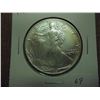 Image 1 : 1991 AMERICAN SILVER EAGLE UNC