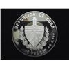 Image 2 : 1996 CUBA SILVER 10 PESOS PROOF HUMMINGBIRD COLORIZED FAUNA SERIES