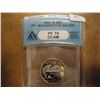 Image 1 : 2007-S SILVER WASHINGTON STATE QUARTER ANACS PF70 DCAM