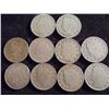 Image 1 : 10 ASSORTED LIBERTY "V" NICKELS