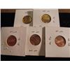 Image 2 : 1957,59,63,72 & 73 LINCOLN CENTS PROOFS