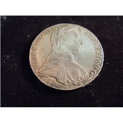 1780 AUSTRIA MARIA THERESIA THALER (SILVER)