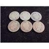 Image 1 : 6 ASSORTED BARBER DIMES