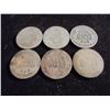 Image 2 : 6 ASSORTED BARBER DIMES
