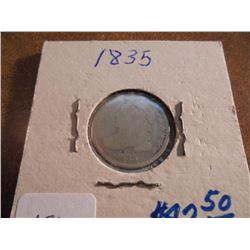 1835 CAPPED BUST DIME