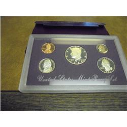 1989 US PROOF SET (WITH BOX)