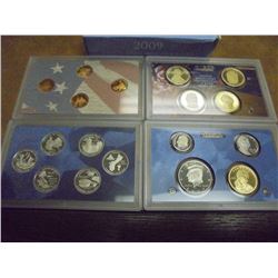 2009 US PROOF SET (WITH BOX) 18 PIECES