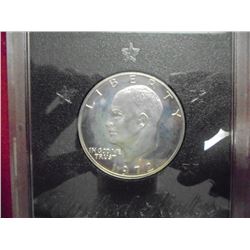 1972-S IKE SILVER DOLLAR PROOF (BROWN PACK)