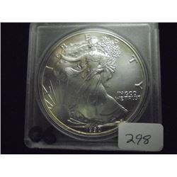 1990 AMERICAN SILVER EAGLE UNC