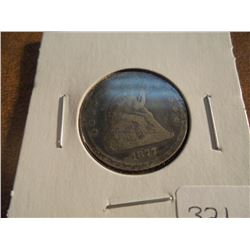 1877 SEATED LIBERTY QUARTER