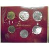 Image 1 : 1980 VATICAN ANNO II 6 COIN SET ORIGINAL MINT PACKAGING