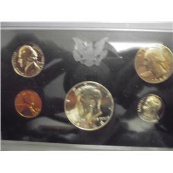 1968 US PROOF SET WITH BOX, 40% SILVER JFK HALF