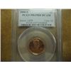 Image 1 : 2000-S LINCOLN CENT PCGS PR69RD DCAM