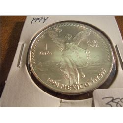 1994 MEXICO SILVER 1 OZ. LIBERTAD UNC