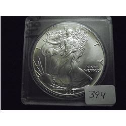 1986 AMERICAN SILVER EAGLE UNC