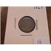 Image 1 : 1867 THREE CENT PIECE (NICKEL) WITH SCRATCHES