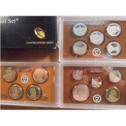 2011 US PROOF SET (WITH BOX) 14 PIECES INCLUDES PRESIDENTIAL DOLLARS