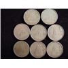 Image 1 : 8 ASSORTED 1940'S-1960'S CANADA SILVER 10 CENTS