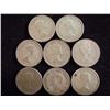 Image 2 : 8 ASSORTED 1940'S-1960'S CANADA SILVER 10 CENTS