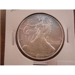2007 AMERICAN SILVER EAGLE UNC