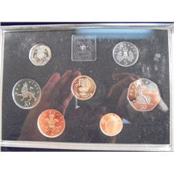 1985 UNITED KINGDOM PROOF SET ORIGINAL ROYAL MINT PACKAGING