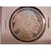 Image 1 : 1 TROY OZ .999 FINE SILVER ROUND "BUFFALO"