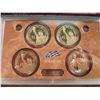 Image 2 : 2010 PRESIDENTIAL DOLLAR PROOF SET WITH BOX