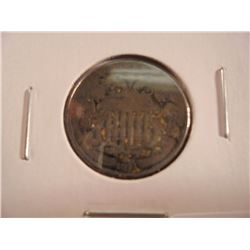 1873 SHIELD NICKEL