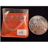 Image 2 : 1973 ISRAEL SILVER 5 LIROT PROOF ORIGINAL MINT PACKAGING