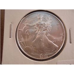 2005 AMERICAN SILVER EAGLE UNC