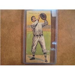 1911 MECCA CIGARETTES CARD "DOUBLE PLAY" THOMAS / COOMBS". HARD TO FIND CARD