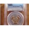 Image 1 : 1958-D SILVER ROOSEVELT DIME PCGS MS64