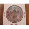 Image 2 : 2014 CANADA SILVER $5 MAPLE LEAF WITH MAPLE LEAF PRIVY, (PF LIKE)