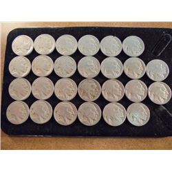 26 UNDATED BUFFALO NICKELS