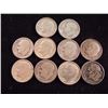Image 1 : 10 ASSORTED SILVER ROOSEVELT DIMES