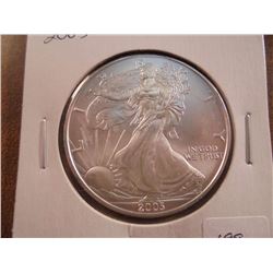 2003 AMERICAN SILVER EAGLE UNC