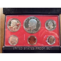 1977 US PROOF SET (WITH BOX)