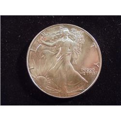 1986 AMERICAN SILVER EAGLE UNC