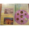 Image 1 : 1999  ISRAEL JERUSALEM 2000 HANUKKA MINT SET LIMITED EDITION OF ONLY 7000 SETS, ORIGINAL MINT PACKAG