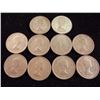 Image 2 : 10 ASSORTED 1960'S CANADA SILVER 10 CENTS