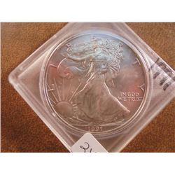 1991 AMERICAN SILVER EAGLE UNC