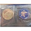 Image 1 : 1972-S  IKE SILVER DOLLAR UNCIRCULATED (BLUE PACK)