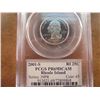 Image 1 : 2001-S RHODE ISLAND QUARTER PCGS PR69 DCAM