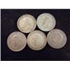 Image 2 : 1922,24,26,28 & 29 GREAT BRITAIN SILVER 6 PENCE
