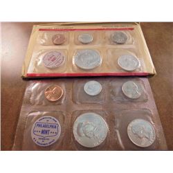1961 SILVER US MINT SET (UNC) P/D (WITH ENVELOPE)